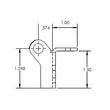 REPLACEMENT BASE ROLLER, 1/2 I